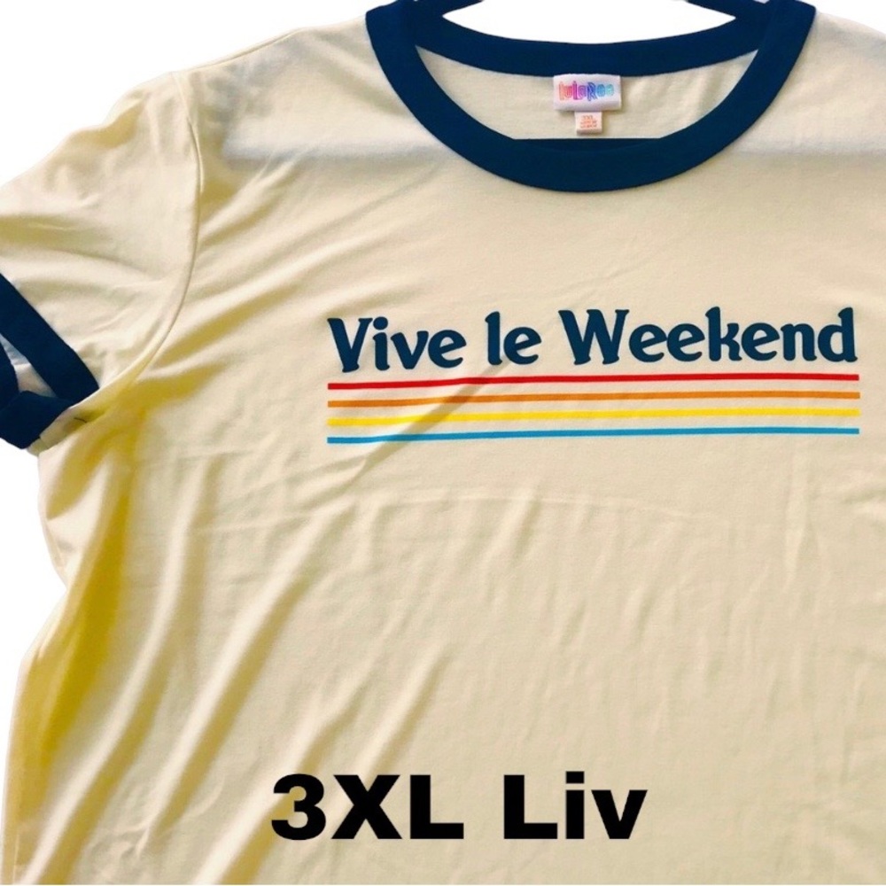 💝💝💝 3 for $33 LuLaRoe Liv T-Shirt